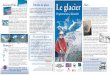 Aujourd’hui… Paroles de glace Hier… - Accueil REE 05 · Un géant d'eau à découvrir ... également facilement voir un autre bloc à l'entrée du village de La Roche de Rame