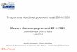 Programme de développement rural 2014-2020 - Caue 77 · Programme de développement rural 2014-2020 Mesure d’accompagnement 2014-2020 Arborencontre de Seine et Marne 5 juin 2014