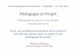 Pédagogie et Projet - cache.media.education.gouv.frcache.media.education.gouv.fr/file/RENCONTRES... · Recherche en didactique de la géo – ULg Projet Hyperpaysages Enseignement