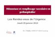 Hémostase et remplissage vasculaire en préhospitalier …rdv-urgence.chru-strasbourg.fr/sites/default/files/documents/ru/13/... · Contrôle ultime prétransfusionnel Transfusion