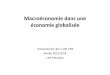 Macroéconomie dans une économie globalisée - Lise …lise.patureau.free.fr/Papiers/Cours/Macro Glob Slides Chap1.pdf · Chapitre 1 L’ouverture des économies. Introduction 