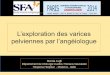 L’exploration des varices pelviennes par l’angéiologuecongres.eska.fr/pdf/JIFA 2014 Lugli M..pdf · Les varices pelviennes sous l’égide de la SFP Quelles sont les informations