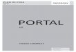 PORTAL - .PORTAL HS 400 COMPACT Plan de pose Stand: 06/2018 3 Groupe ciblé par ce document Le présent