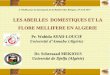 LES ABEILLES DOMESTIQUES ET LA FLORE … 2...GABRIELE BALLISTRERI, "Pollen spectrum and physicochemical attributes of sulla ( Hedysarum coronarium ) honeys of Médéa region (Algeria)",