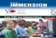 Journal de l’ IMMERSIONIMMERSION - acpi.ca · 14 Les TIC en salle de classe ... mise en œuvre de ce plan stratégique qu’elle ... L’ACPI valorise le français comme langue