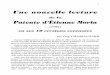Une nouvelle lecture - gpsdf.org etude de la Patente de Morin.pdf · ne Morin», d’origine quercynoise(1),a bien reçu sous la grande maîtrise de Louis de Bourbon,comte de Clermont