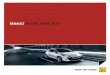 renault MeGane COuPÉ 2012 - Renault® Web Oficial - … · motorizacioNes eNergy 06-07_B_Megane_D95_Ph2_V2_ES.indd 1 4/07/12 14:58:27 Conducir el Renault Mégane Coupé 2012, es