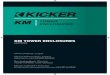KM TOWER ENCLOSURES - .KM TOWER ENCLOSURES KMTES8 Ownerâ€™s Manual | English Manual del Propietario