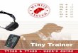 Tiny Trainer - martinsystem.com Tiny Trainer (Toutes... · trade name : TINY TRAINER type : TT200 and TT400 ... En cas de clignotement en rouge de la LED sur le collier, ou en cas