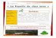 « La Gazette de chez nous - ch-boscamnant.fr · Ce journal interne, est désormais un rendez-vous régulier entre les personnels de l’EHPAD de BOSCAMNANT et les résidents et leurs