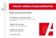 PROJET URBAIN D’AGGLOMERATION - adu-montbeliard.fr · 2 Sommaire Introduction Objectifs de la réunion Rappel de la démarche du PUA Synthèse des propositions du comité de pilotage