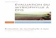 Évaluation du myriophylle à épis - grobec.org · INTRODUCTION ... INTRODUCTION Depuis de nombreuses années, plusieurs espèces fauniques et floristiques se sont introduites sur