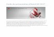 Guide de présentation d'AutoCAD 2017 - rex.idcm.info 2017... · Guide de présentation d'AutoCAD 2017 . Allez encore plus loin avec les nouvelles fonctionnalités du logiciel Autodesk®