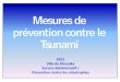 Mesures de prévention contre le Tsunami · Obligation de déterminer une zone plus grande que celle ... Certaines personnes n’ont aucun endroit vers lequel évacuer ... Tsunami