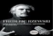 FREDERIC RZEWSKI - festival-automne.com · ploration d’une fusion entre le banal et l’énigmatique, un ﬁl qui parcourt ... Wolfgang Amadeus Mozart Une ﬂûte enchantée Théâtre