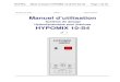 NOTICE HYPOMIX 10 S41c 2011x - bayrol-collectivites.fr · BAYROL Mode d’emploi HYPOMIX 10 (S41C-03/10) Page 2 de 20 Mode d’emploi HYPOMIX 10-S4 Indications pour la sécurité