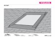 EDP - conseils-store. VELUX 3 1 mm 20-30 mm X 20-30 mm mm mm 105 mm 8 12VELUX 80 mm 30mm 30mm 10