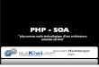 PHP - SOA - altaide.typepad.com · Au programme Architecture et design patterns PHP et SOA SOA en quelques mots Questions Réponses SCA / SDO 3