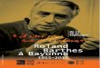 Roland Barthes   Bayonne - lpe- .mardi 15 septembre 18h30 SOIR‰E Dâ€™OUVERTURE Roland Barthes  