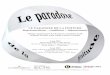 LE PARADOXE DE LA FINITUDE Représentations – conditions ... · 3 mai 2018 (Fondation Calouste Gulbenkian Délégation en France) 9h30 – 10h00 Accueil 10h00 – 10h45 Bruno Trentini