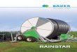 RAINSTAR - bauer-vo.com Rainstar f.pdf · BAUER RAINSTAR – à chaque surface son modèle de base Système hautement rentable et économe en énergie – manipulation aisée –
