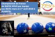 Championnat de France de RAFFA VOLO par équipe Les 30/31 ... · Championnat de France de Raffa Volo 30/31 mars et 1er avril 2018 au boulodrome des Coteaux, Plaintel, Bretagne Entrainement