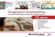 des Bibliothèques d’Amiens Métropolebibliotheques.amiens.fr/userfiles/file/programme avril mai 2018 web... · Le massage Shantala est un art traditionnel indien du massage des