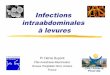 Infections intraabdominales à levures - [COLMU · Recommandations IDSA 2008 5. En cas de candidémie à C. parapsilosis, le fluconazole est recommendé B3.Si le choix initial était