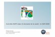 Activités IN2P3 dans le domaine de la santé : le GDR MI2B 06.2015... · 1 Le GDR MI2B Début du GDR “Modélisation et Instrumentation pour l’Imagerie Biomédicale” en 2004