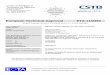European Technical Approval ETA-11/0390 - Hilti · MEMBRE DE L’EOTA European Technical Approval ETA-11/0390 ... Page 2 of European technical approval ETA–11/0390, issued on 27.08.2012