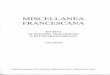 "Miscellanea Francescana" - 2016 · Germano Scaglioni, OFMConv Thomas Reist, OFNIConv Raffaelc Muro, OFMConv ... don Santo Gigante, del quale Ciccarelli pubblica le miniature liturgiche