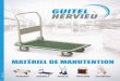 GUITEL HERVIEU - matériel de manutention · est le premier acteur franÇais sur le marchÉ de la roulette de roues, roulettes et solutions de manutention diversifiées pour fortes,