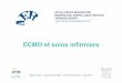 ECMO et soins infirmierse situa/on a remis au premier plan l’intérêt du recours à l’oxygéna/on extracorporelle => L’ECMO SDRA & ECMO n 180 patients (90 ECMO/90 conventional