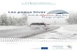 Les pneus hiver - cec-zev.eu · En période hivernale, difficile de savoir si l’équipement en pneus neige des voitures est obligatoire dans le(s) pays européen(s) que vous allez