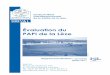 Évaluation du PAPI de la Lèze - SYNTHESE · mi-2003 création des PAPI au plan national janvier 2004 signature de la convention entre le SMIVAL, l’Etat, l’Agence de l’Eau