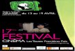 Lundi 13 avrilcgteducactionnice.org/IMG/pdf/plaquette_festival_2015.pdf · PRIX DU PUBLIC à Tofifest . MEILLEUR FILM, PRIX DE LA CRITIQUE, PRIX DU PUBLIC& MEILLEURE MUSIQUE à Montpellier
