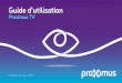 Proximus TV · Pour louer un film, une série ou un programme TV: shop sélectionnez ce que vous souhaitez regarder et suivez la procédure à l’écran. Vous devrez introduire votre