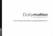 Comment personnaliser sa page Dailymotion ? permet désormais à ses MotionMakers et Official Users de personnaliser leur page grâce à l’éditeurde profil, simple et rapide à