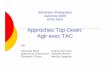 Approches Top-Down: Agir avec TACw3.fmed.ulaval.ca/readaptation/fileadmin/doc_readaptation/... · (Neuromotor task training (NTT)) {Cognitive Orientation to daily Occupational Performance