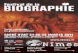 Festival de la BIOGRAPHIE - mpocom.commpocom.com/wp-content/uploads/2014/01/PROG-BIO-NIMES-2014.pdf · remarqués, dont une biographie d’Albert Einstein (Gallimard), il publie “Les