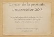 Cancer de la prostate L'essentiel en 2013journeeoncologie.com/pdf/atelier_3__cancer_de_la_prostate__lessentiel... · * Bokhorst LP, European Randomised Study of Screening for Prostate