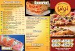 Tous nos sous-marin sont garnis de laitue ... - Gigi Pizzagigipizza.ca/images/Gigi-pizza-menu.pdf · origan, un superbe mélange d’épices “GIGI” et fromage fondu. All our submarines