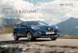 Nouveau Renault KADJAR · Design de qualité Environnement contemporain, ergonomie parfaite, nouvelles selleries et finitions chromées invitent à profiter de chaque instant à bord