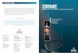 Depuis sa création en 1996, ORME est votre partenaire pour ... · n Base de données asam-oDs n architecture par plug-in PrestatioNs n s upport & conseil lors de l’essai n Prestation