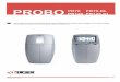 PROBO - mbg- lc020508 - life - 10/2008 probopr70 pr70-dl pr120 pr120-dl moto-reducteur electromecanique