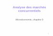 Analyse des marchés concurrentiels - cermsem.univ-paris1.frcermsem.univ-paris1.fr/davila/teaching/SBS/Ch09_Pindyck-08.pdf · 2 Points à aborder zÉvaluation des bénéfices et pertes