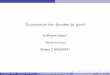 Econométrie des données de panelhorny.economics.free.fr/panel_I/chap_2_2016_2017.pdf · Modèleàeﬀetaléatoire Plan 1 Modèleàeﬀetaléatoire 2 Généralitéssurl’estimation