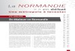 La NormaNdie - unicaen.fr · 2 La NormaNdie > > en débat amélioré de la Normandie à Paris, aux grandes gares, ainsi qu’aux aéroports internationaux. Le projet de ligne nouvelle