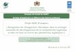 Groupes de travail du SSATP · pour le développement à faible carbone du secteur du transport au Maroc Produits • Le renforcement institutionnel et le développement des capacités