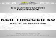 KSR Trigger 50 Trigger manuel réparation.pdf · D01 - TRIGGER 50 Vers. 2015_01 Il est important que vous lisiez attentivement ce manuel de réparation avant le début des travaux